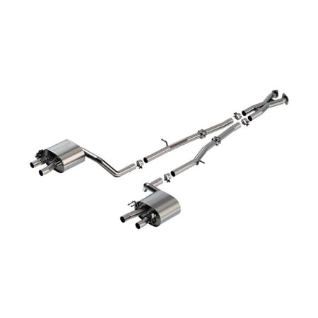 Exhaust Cat-back Stainless Dual Out - 140936