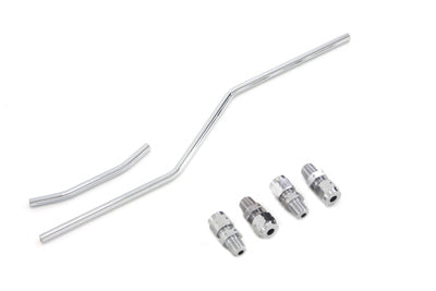 Chrome Oil Line Set