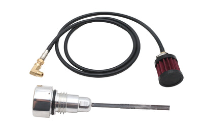 Oil Tank Vented Dipstick Polished