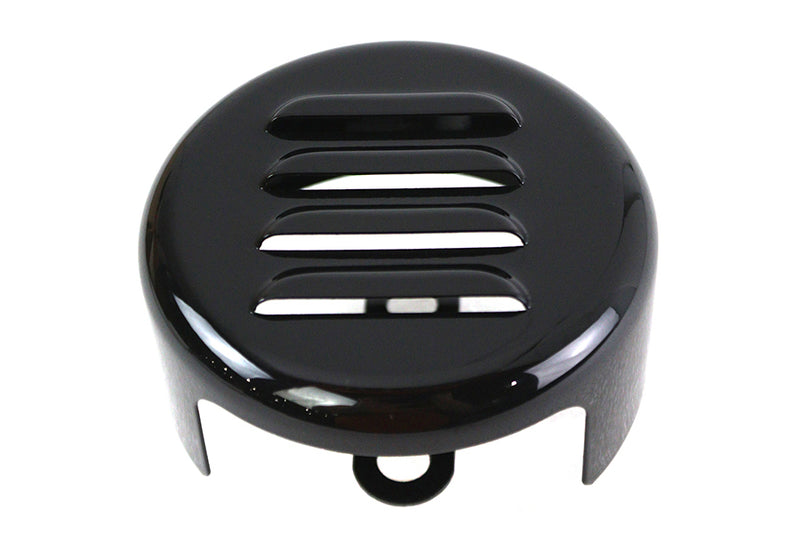 Black Louvered Horn Cover