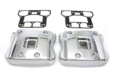 Rocker Box Cover Kit Chrome
