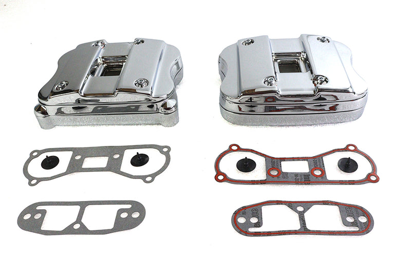 Rocker Box Cover Set Chrome