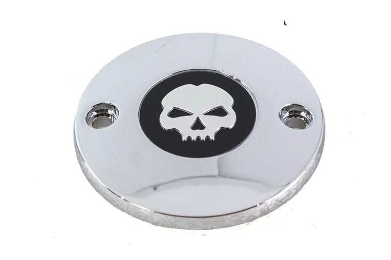 M8 Ignition System Cover Skull Chrome