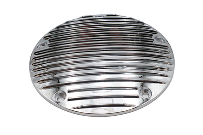 Finned Derby Cover Chrome