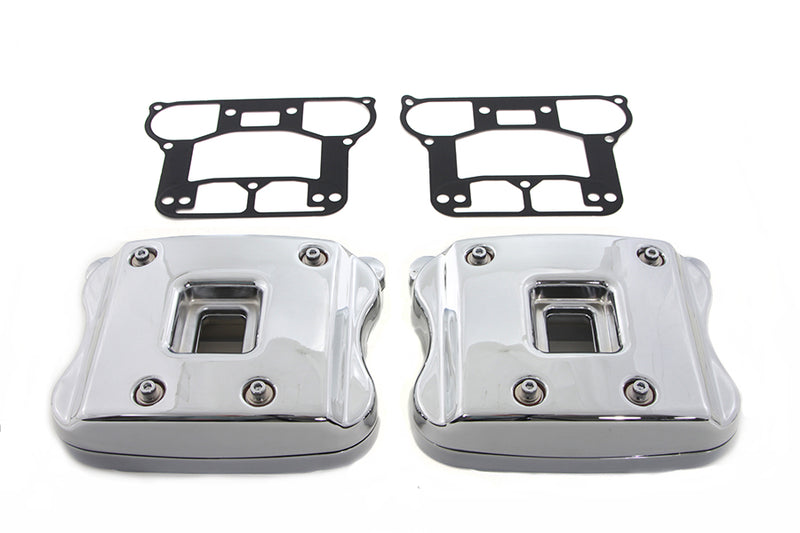 Rocker Box Cover Set Chrome