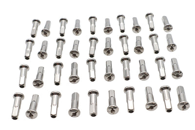 Spoke 40 Piece Stainless Steel Nipple Set