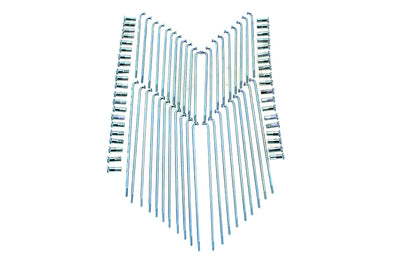 Zinc Plated 18 inch Spoke Set