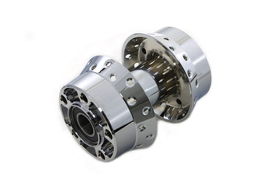 Chrome Rear Wheel Hub 25mm Bearing