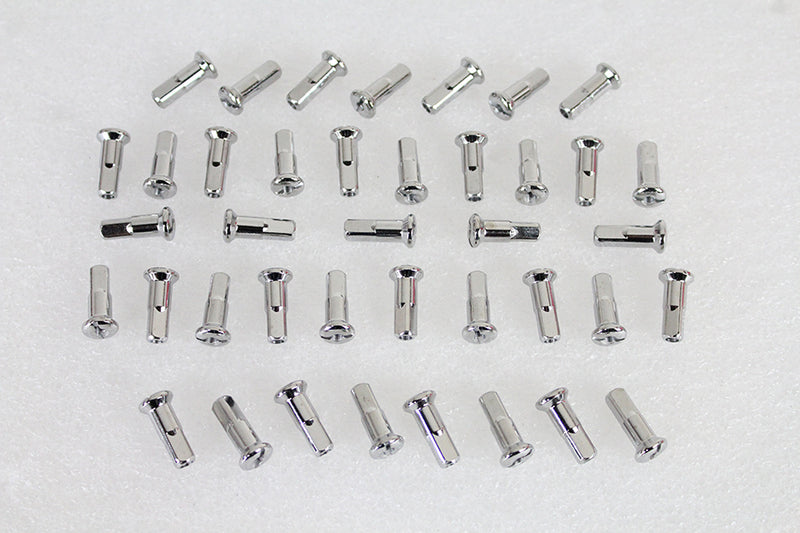 Spoke 40 Piece Stainless Steel Nipple Set
