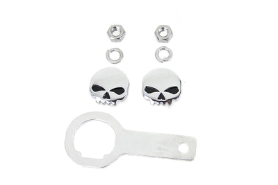 Skull License Plate Bolt Kit