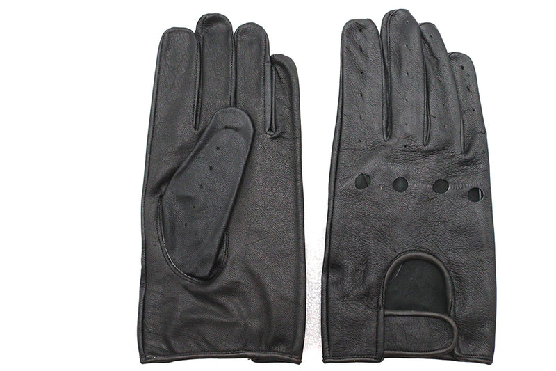 Black Summer Riding Gloves XXL