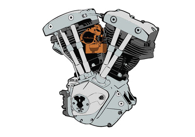 Nose Cone Shovelhead Patches