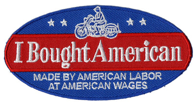 inchI Bought American inch Patches