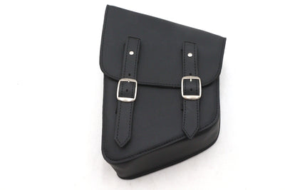 Brown Leather Two Buckle Saddlebag Right Side - 7456
