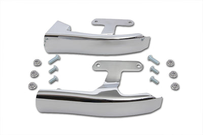 Chrome Saddlebag Filler Strip Set