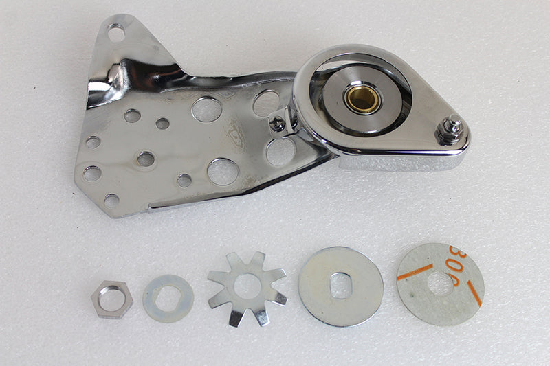 Rocker Foot Clutch Bracket Chrome