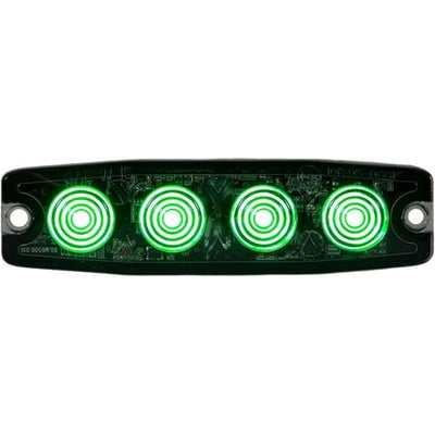 Light Strobe 4-3/8IN 4-LED Green - 8892249
