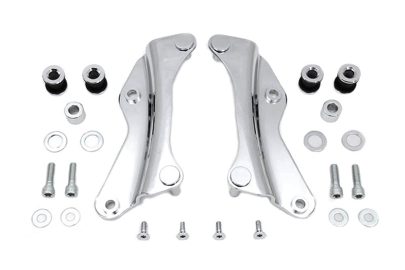 4 Point Docking Hardware Kit Chrome