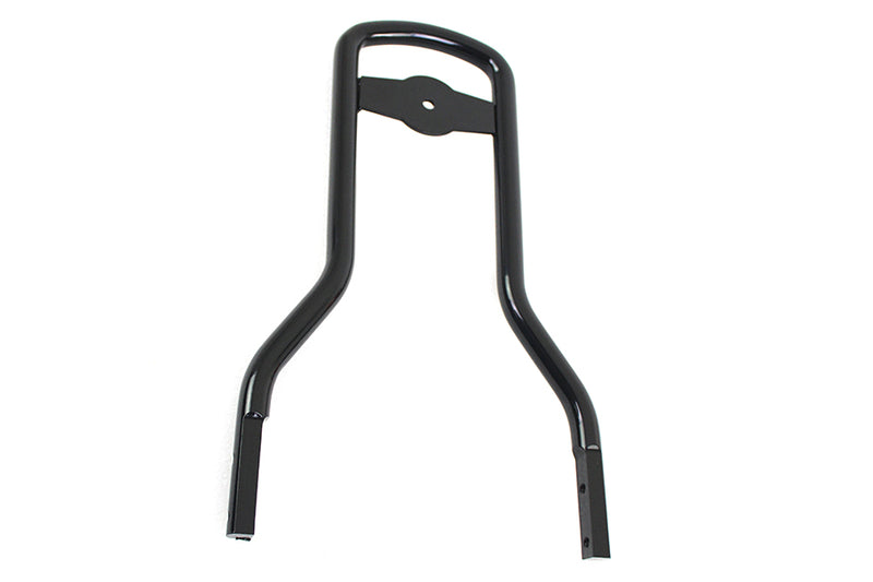 14-1/2 inch Mini Medallion Style Sissy Bar Upright Black