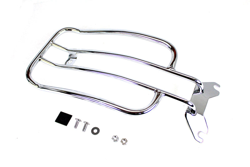 7 inch Solo Luggage Rack Chrome