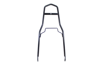 24 inch Round Sissy Bar Flat Fender Style Black