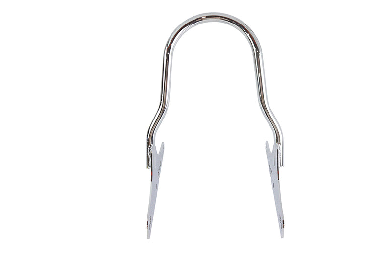10-1/4 inch Low Profile One Piece Sissy Bar Chrome