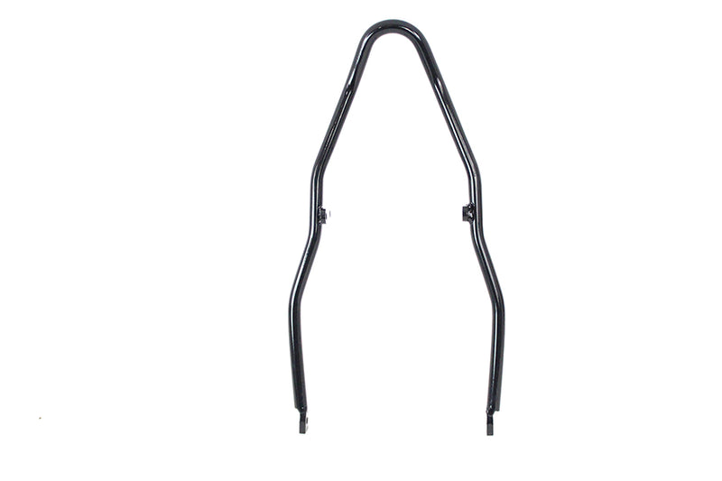 18 inch Round Sissy Bar Top Black