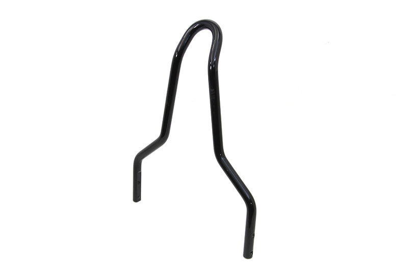 11 inch Round Sissy Bar Top Black