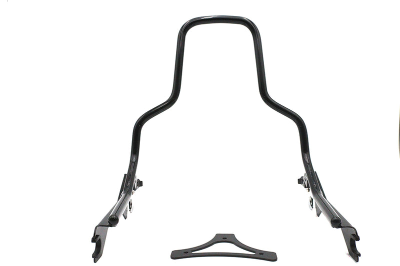 14-1/2 inch Standard Detachable Sissy Bar Gloss Black