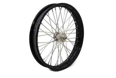 18 inch x 2.15 inch WR Front Spool Wheel Black