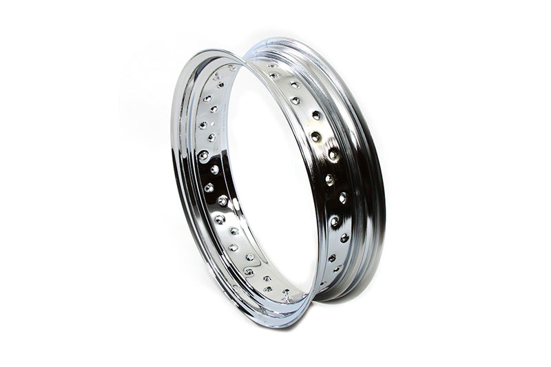 18 inch X 4.25 inch Drop Center Chrome Wheel Rim - MR1842540