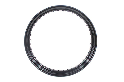 19 inch x 2.5 inch Drop Center Black Wheel Rim
