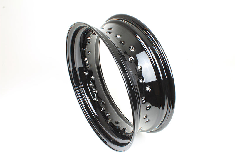 16 inch X 5 inch Rim Rear Black