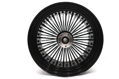 18 inch x 10.5 inch King Spoke Rear Wheel Black