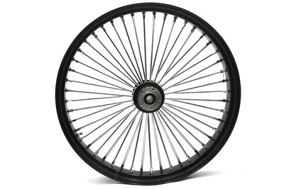 30 inch x 4.0 inch King Spoke Front Wheel Black