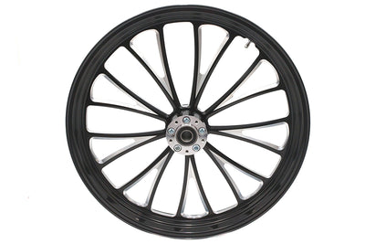 23 inch x 3.5 inch Manhattan Front Wheel Black Cut