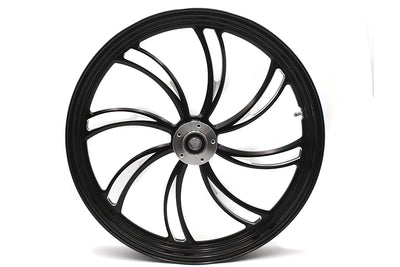 23 inch x 3.5 inch Vortex Front Wheel Black Cut