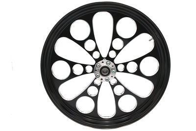 23 inch x 3.5 inch Kool Kat Front Wheel Black Cut