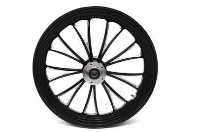 21 inch x 3.5 inch Manhattan Front Wheel Black Cut