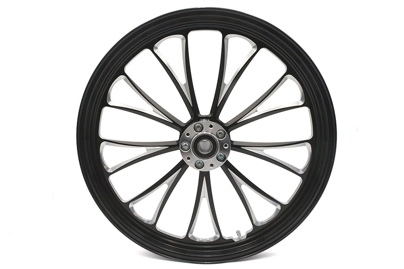 21 inch x 2.15 inch Manhattan Front Wheel Black Cut