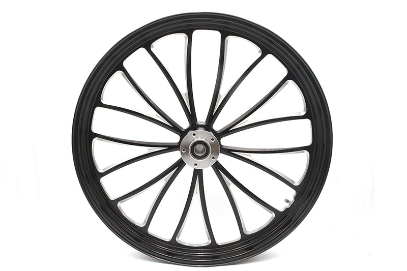 26 inch x 3.5 inch Manhattan Front Wheel Black Cut