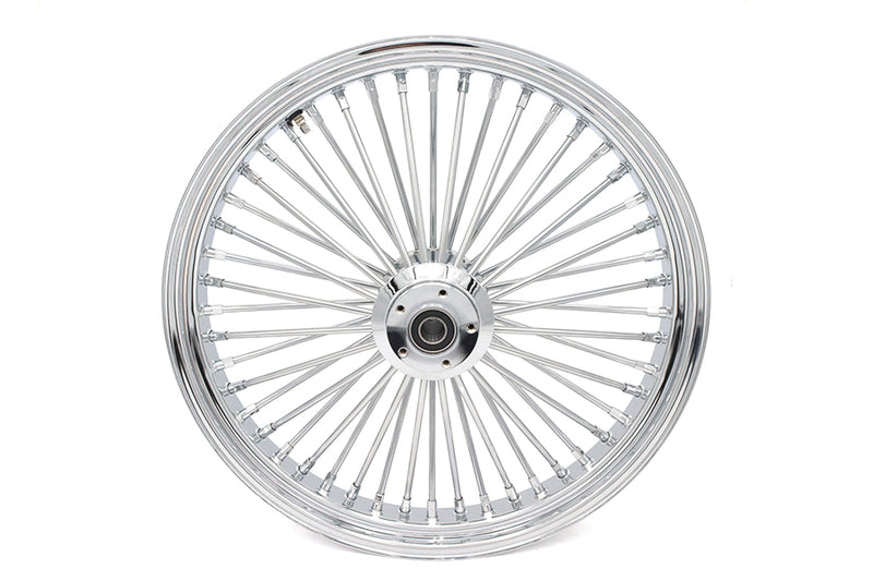 23 inch x 3.5 inch King Spoke Front Wheel Chrome