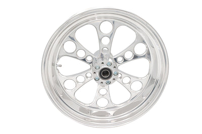 18 inch x 5.5 inch Kool Kat Rear Wheel Polished