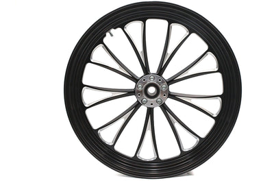 21 inch x 3.5 inch Manhattan Front Wheel Black Cut