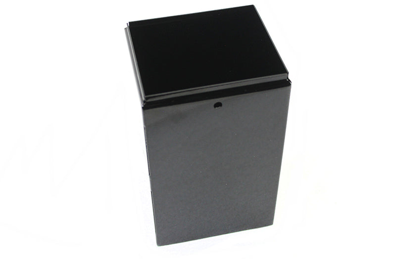 H-2 Steel Battery Box Black