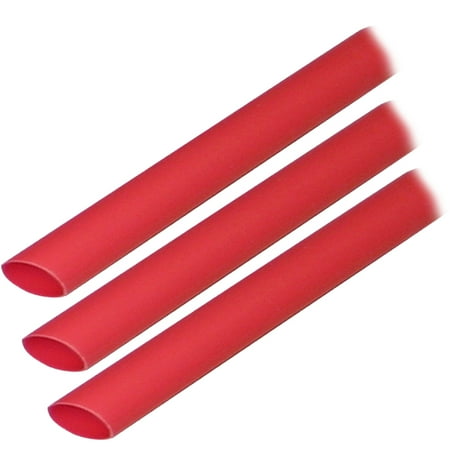 Heat Shrink Tubing 3/8' X 3' Red - 304603