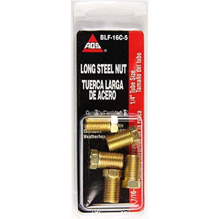 1/4'X 1/4' Lg Steel Nut - BLF16C5