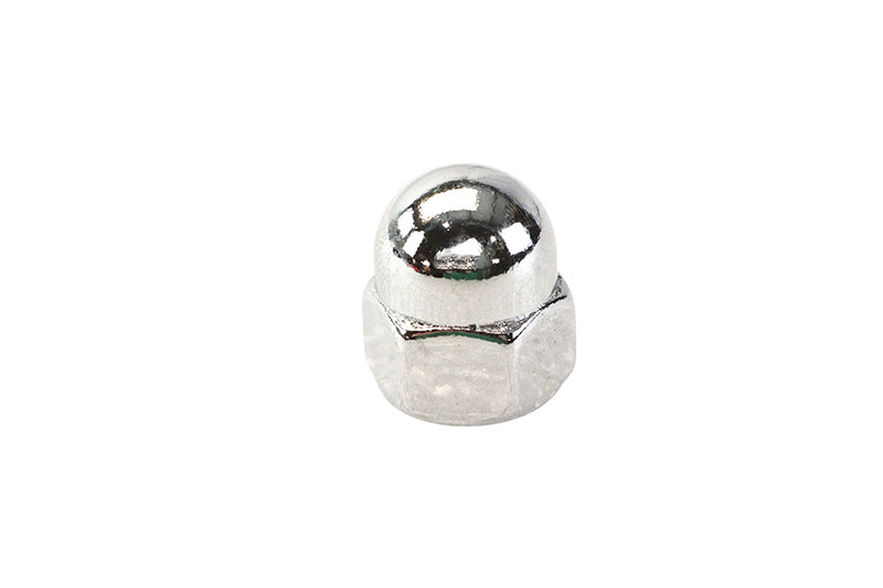 Chrome Acorn Nut Fine 1/2 inch-20 Thread - 41505