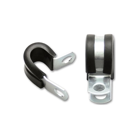 Stainless Steel Cushion P-Clamp for 1.50" O.D. hose - Pack of 10 - VIB17197