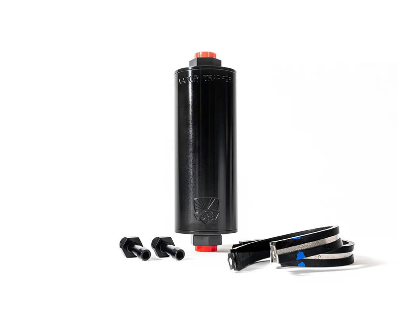 Basic Install Package 6in Black w/Dell Clamps